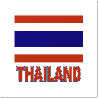 The Pride of Thailand - Thai Flag Design Posters and Art
